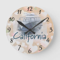California Round Clock