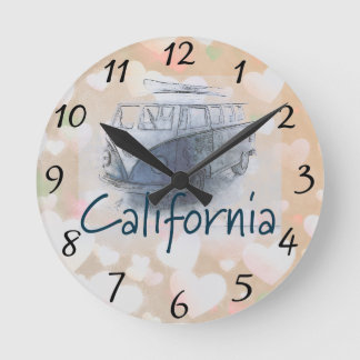 California Round Clock