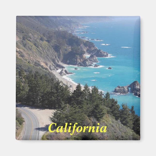 California route 1 magnet (Front)