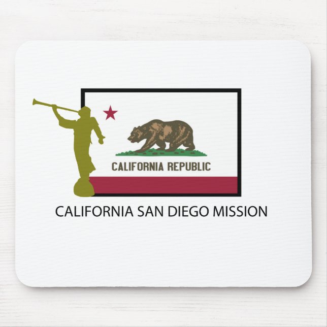 CALIFORNIA SAN DIEGO MISSION LDS CTR MOUSE PAD (Front)