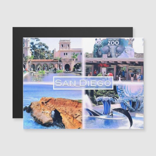 California - San Diego - Mosaic - USA - (Front/Back)