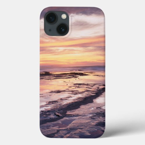 California San Diego Sunset Cliffs Sunset 1 iPhone 13 Case