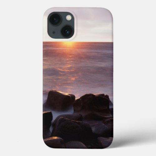 California San Diego Sunset Cliffs Sunset 2 iPhone 13 Case