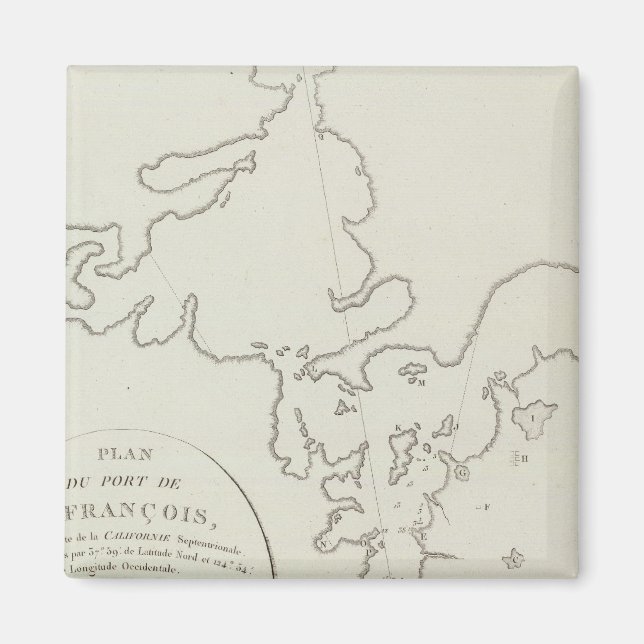 California San Francisco Bay Area Magnet (Front)