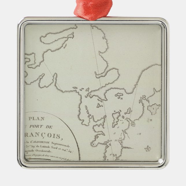 California San Francisco Bay Area Metal Ornament (Front)