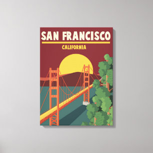California San Francisco Canvas Print
