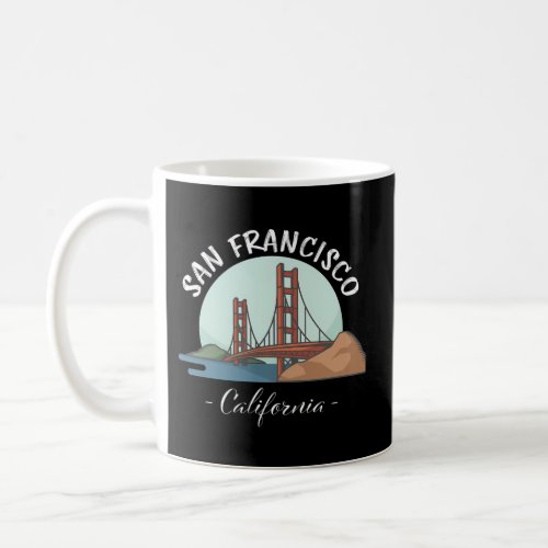 California San Francisco Golden Gate Bridge Coffee Mug