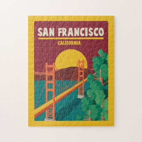 California  San Francisco Jigsaw Puzzle