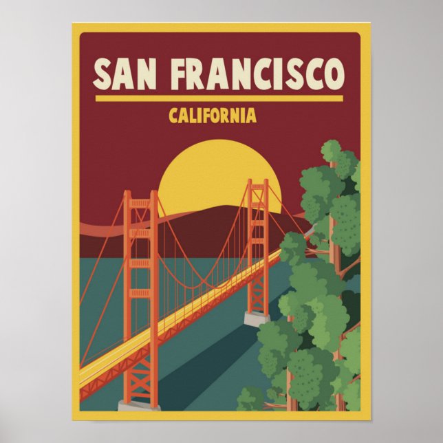 California | San Francisco Poster (Front)