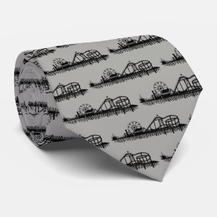 California Santa Monica CA Pier Beach Ferris Wheel Tie