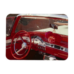 California:  Santa Ynez Valley, Solvang, 1957 Magnet