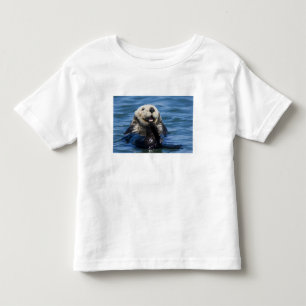 California Sea Otter Enhydra lutris) grooms Toddler T-shirt