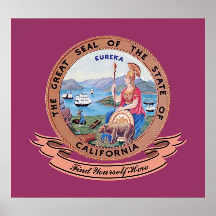 California Seal Posters