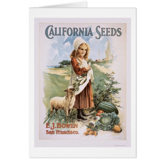 California Seeds Cards (Front)
