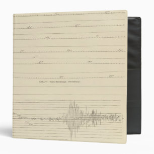California Seismograms 4 3 Ring Binder