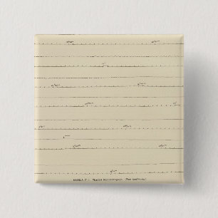 California Seismograms 4 Pinback Button