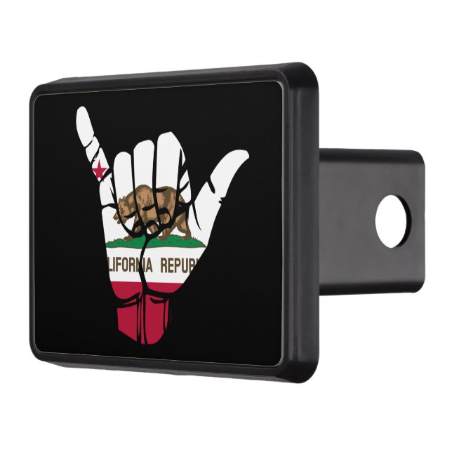 California Shaka Sign Hitch Cover (Left)
