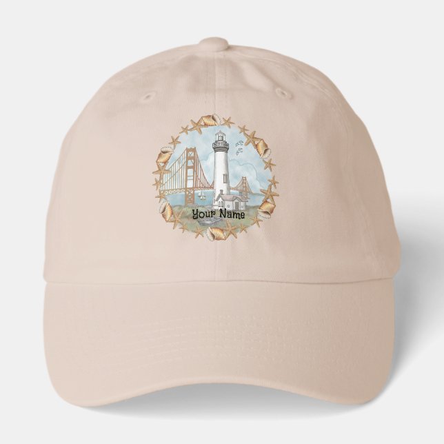 California Shells Lighthouse hat (Front)