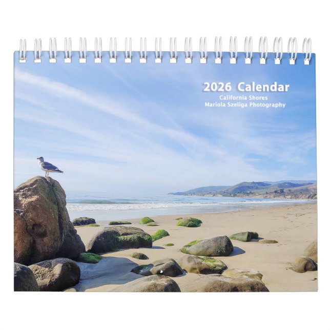 California Shores  2026 Calendar (Cover)