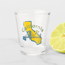 California Shot Glass