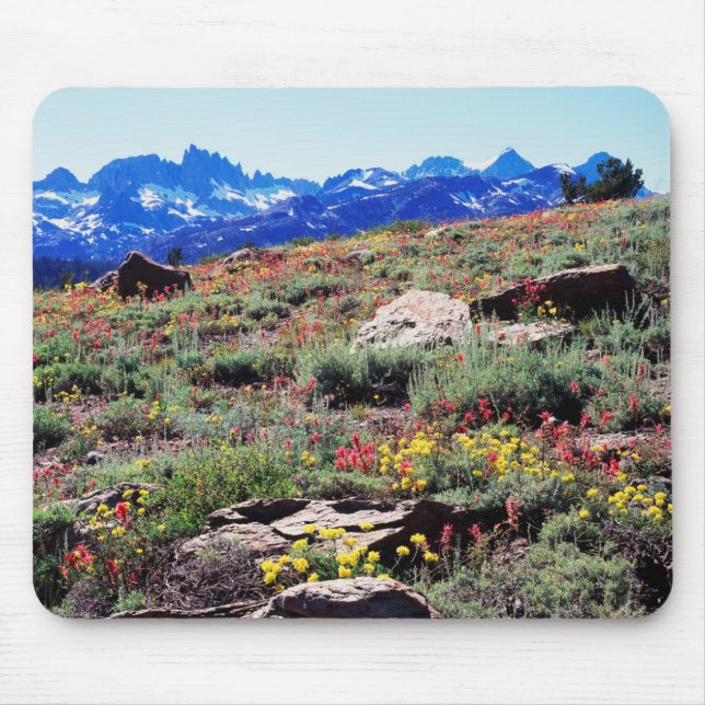 California, Sierra Nevada Mountains 1 Mouse Pad (Front)