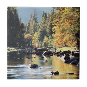 California, Sierra Nevada Mountains, Yosemite 7 Ceramic Tile