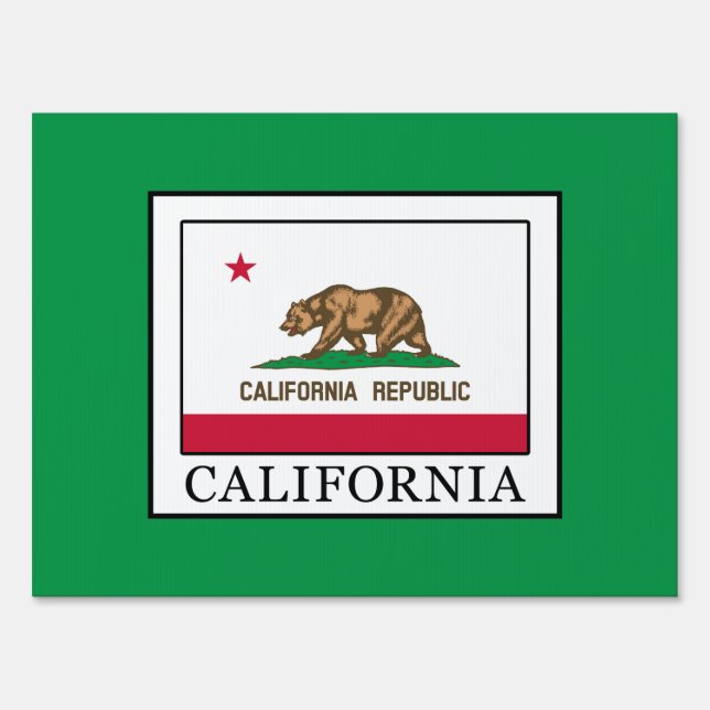 California Sign (Front)