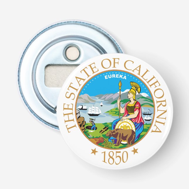 California sign bottle opener (Front)