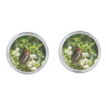 California Sister Butterfly in Yosemite Silver Cufflinks