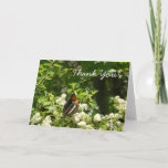 California Sister Butterfly Thank You Card
