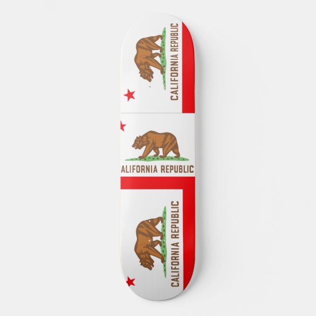 CALIFORNIA SKATEBOARD DECK (Front)