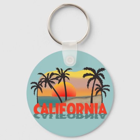California Souvenir Keychain