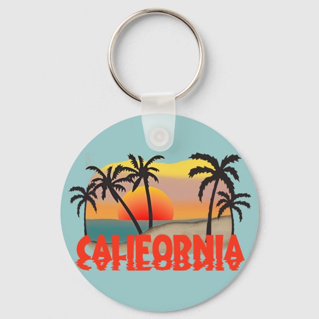 California Souvenir Keychain (Front)