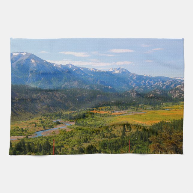 California SR 108 Sonora Pass Towel (Horizontal)