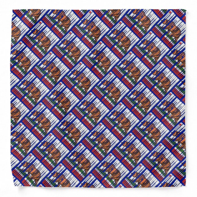 CALIFORNIA State Bandana (Front)