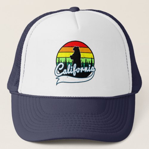 California State Bear T_Shirt Trucker Hat