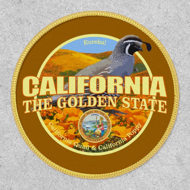 California State Bird & Flower Patch (Front)