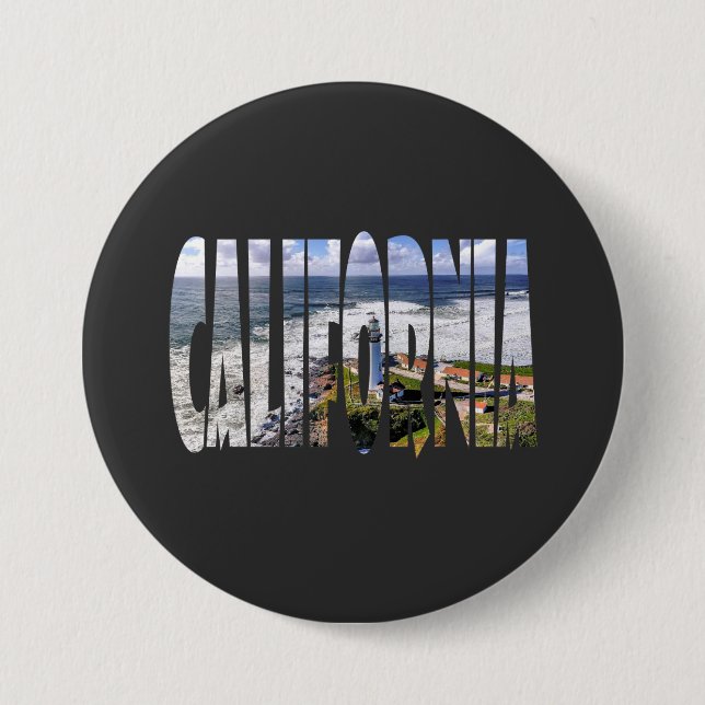 California state button (Front)