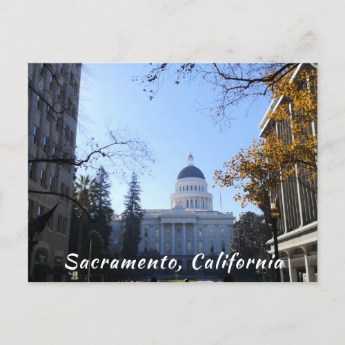California State Capitol Building Postcard