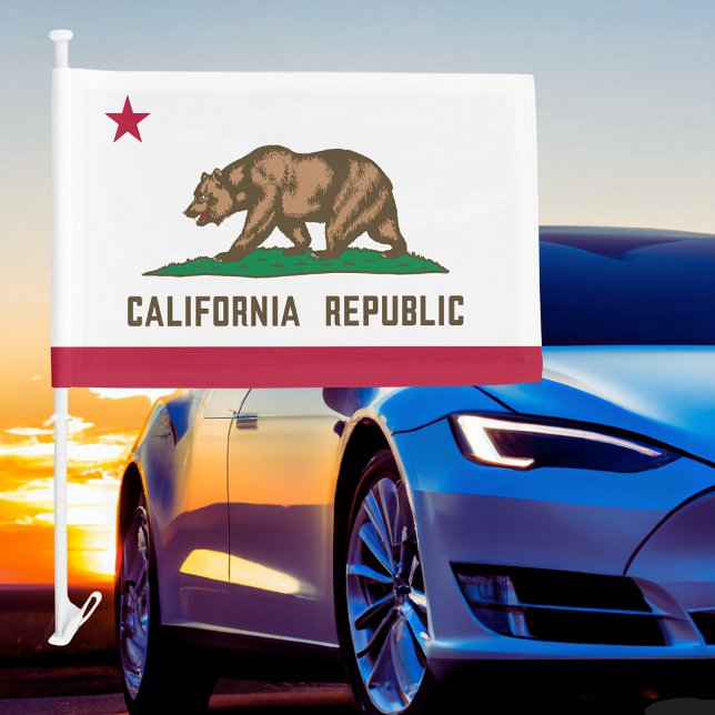  California State Car Flag (California State Car Flag)