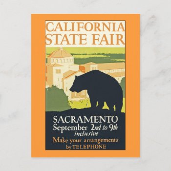 California State Fair Postcard by SunshineDazzle at Zazzle