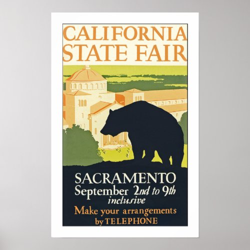 California State Fair Poster