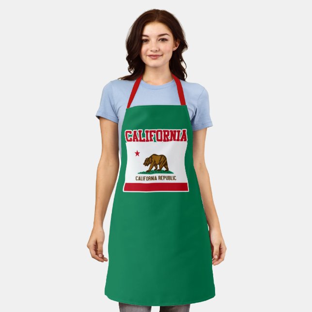 California State Flag Apron (Worn)