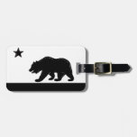 California State Flag Bear Symbol Luggage Tag at Zazzle