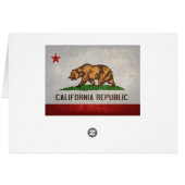 California State Flag Cards (Back Horizontal)