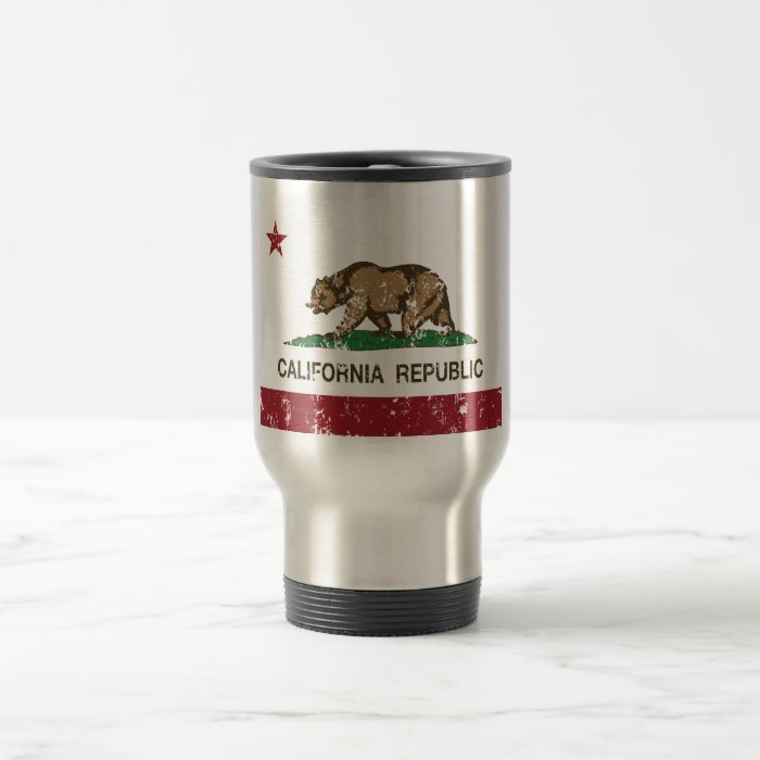 California state flag coffee mug