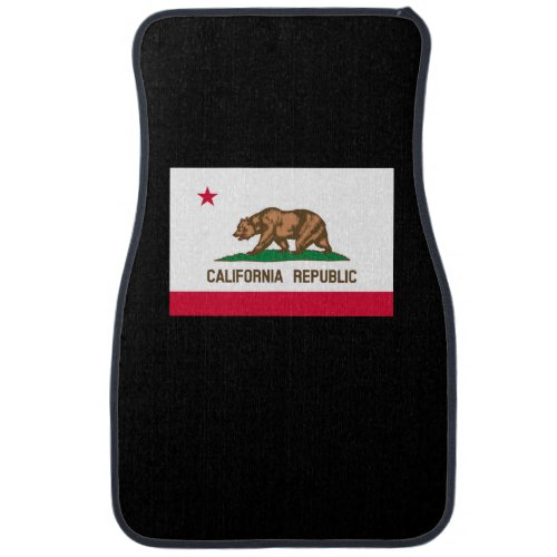California State Flag Design Car Mat