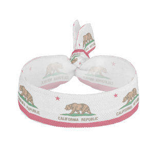 California State Flag Design Hair Tie