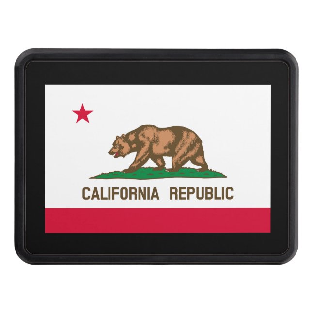 California State Flag Design Hitch Cover (Front)