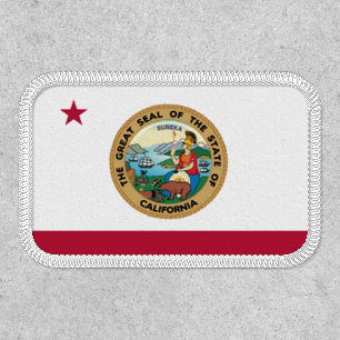California State Flag Design Patch